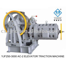 YJF250-3000 AC-2 Motor Geared Elevator Traction Machine